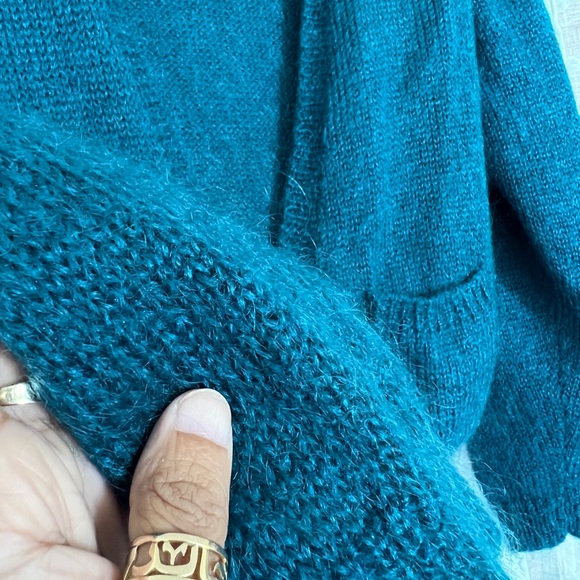 Vintage mohair mix cardigan - Picture 6 of 7